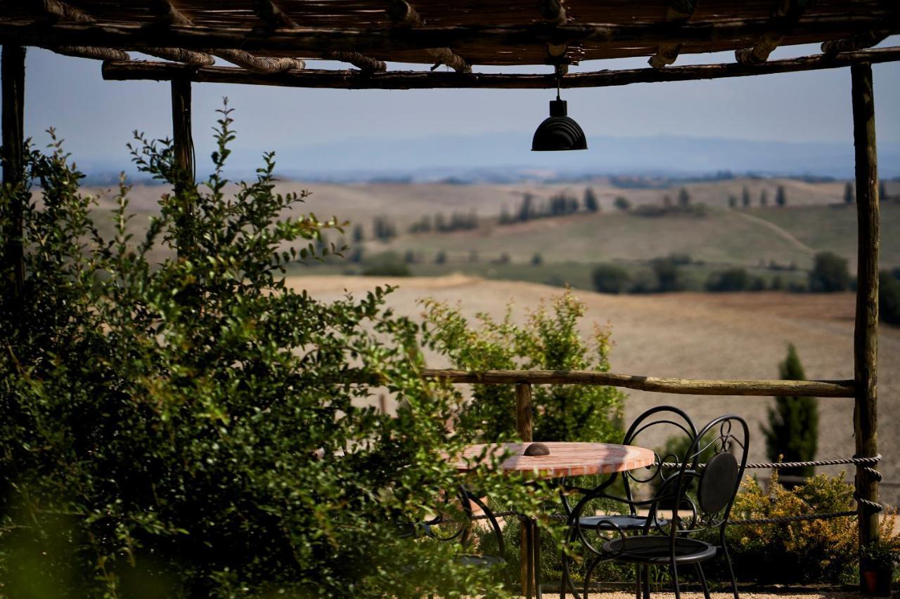 Sunflower Con Vista Su Siena Villa Corsano  Luaran gambar